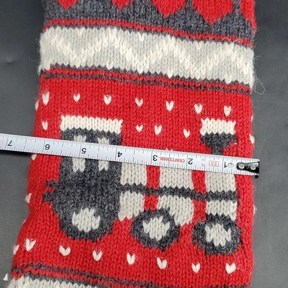 NEW JESSICA Christmas Stocking Pottery Barn Holiday Wool Blend